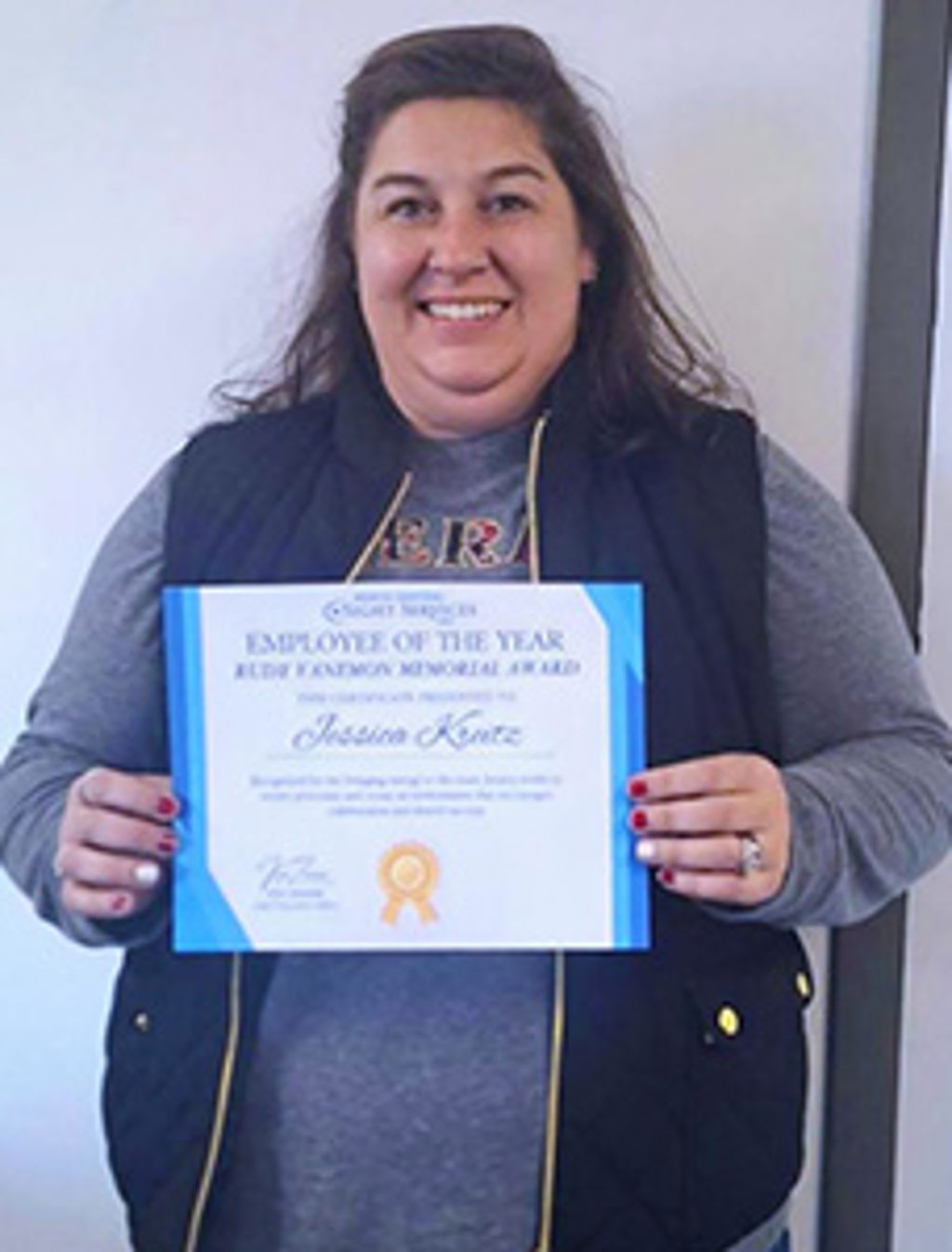 Jessica Kreitz Rudy VanEmon Memorial Award