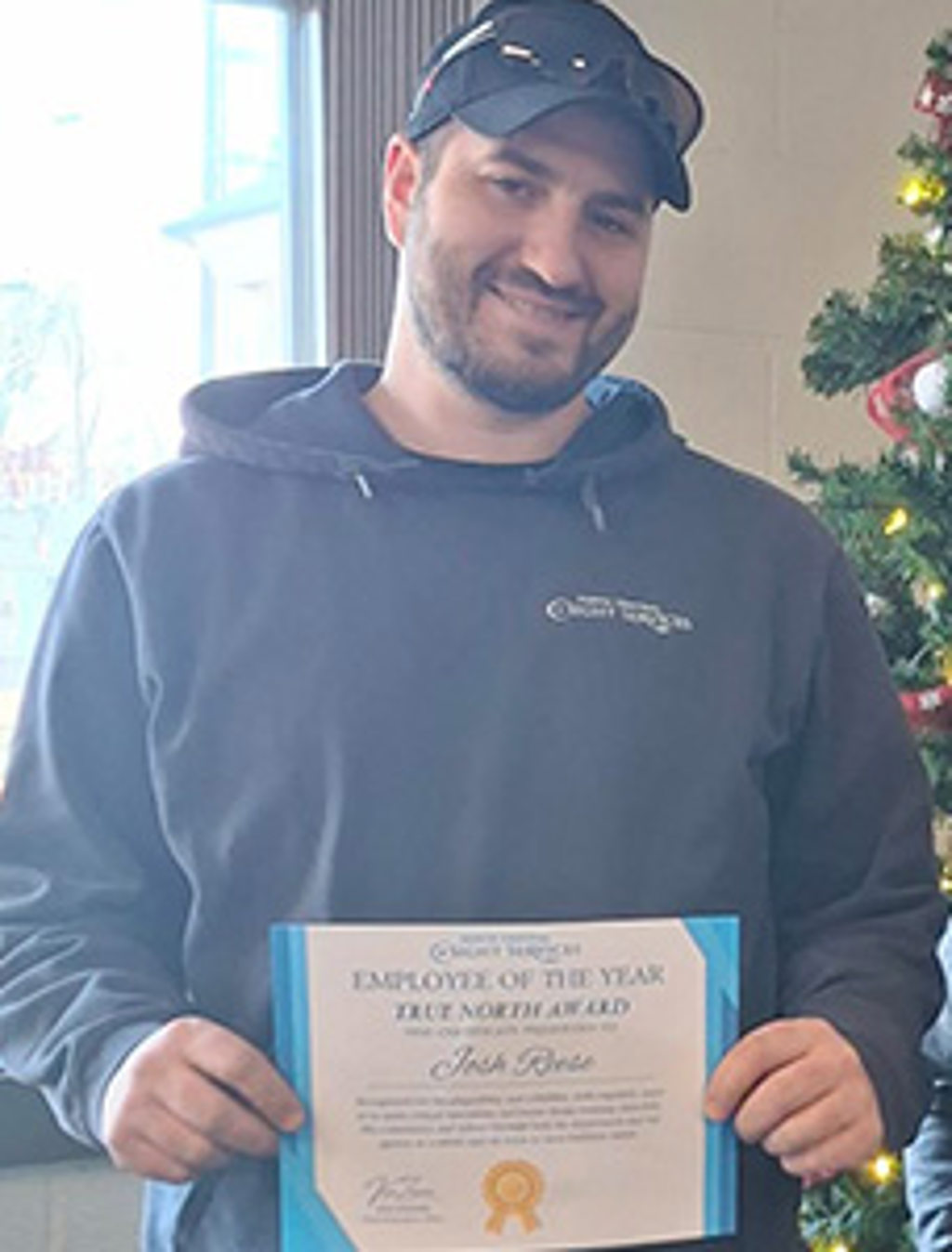 Josh Reese Employee of the Year