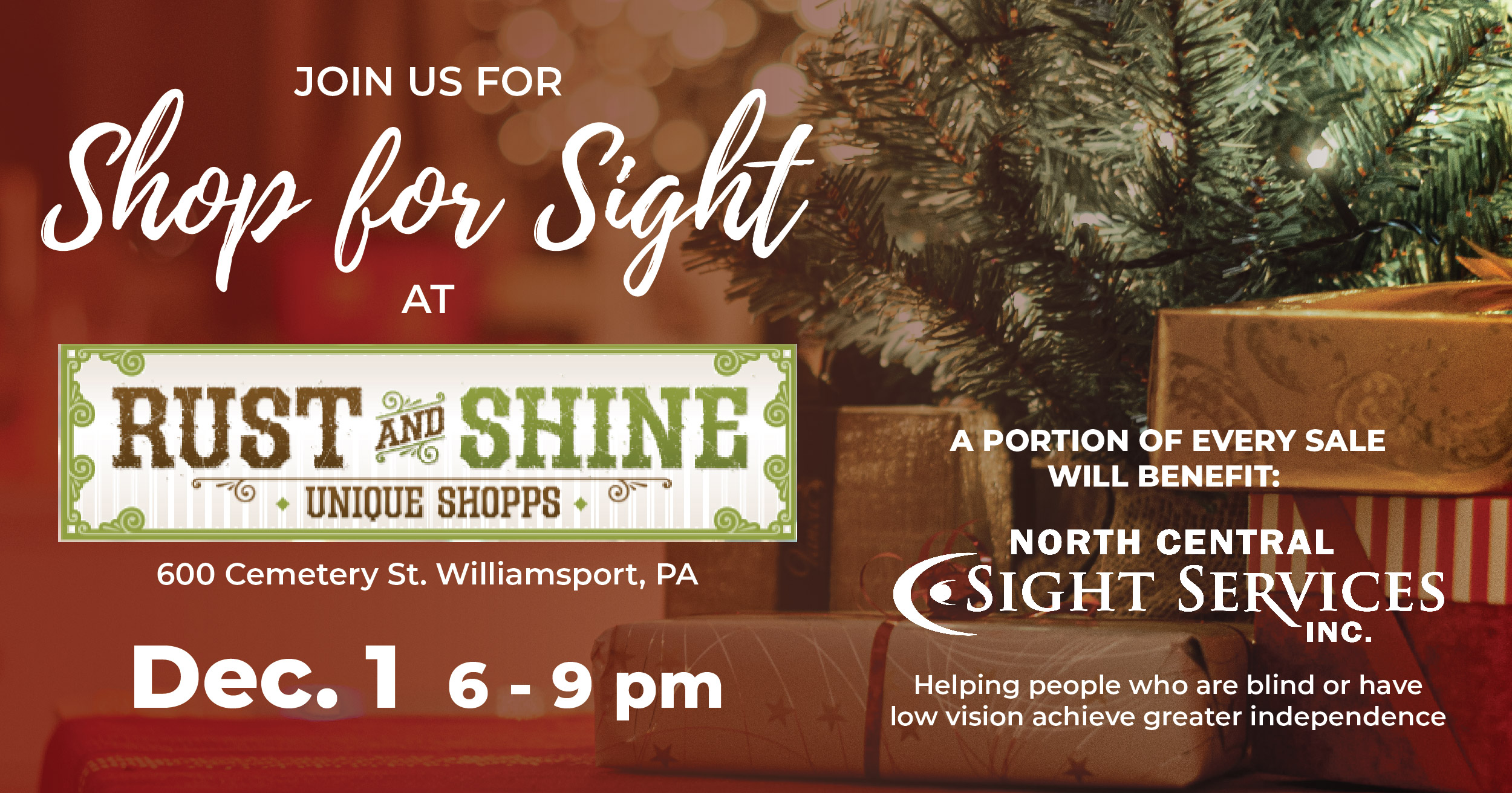 Shop for Sight: Dec. 1, 2022